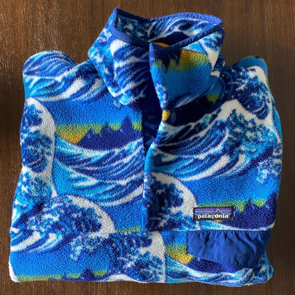 Patagonia Synchilla Fitzroy wave